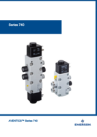 740 SERIES: 5/2-DIRECTIONAL VALVES